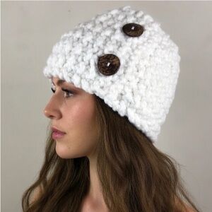 NWOT Lewis Knits Hand Knit Ear Warmers Headband
